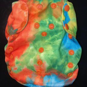 Tie-Dye Smart Bottoms 3.1 Organic All-in-One Cloth Diaper